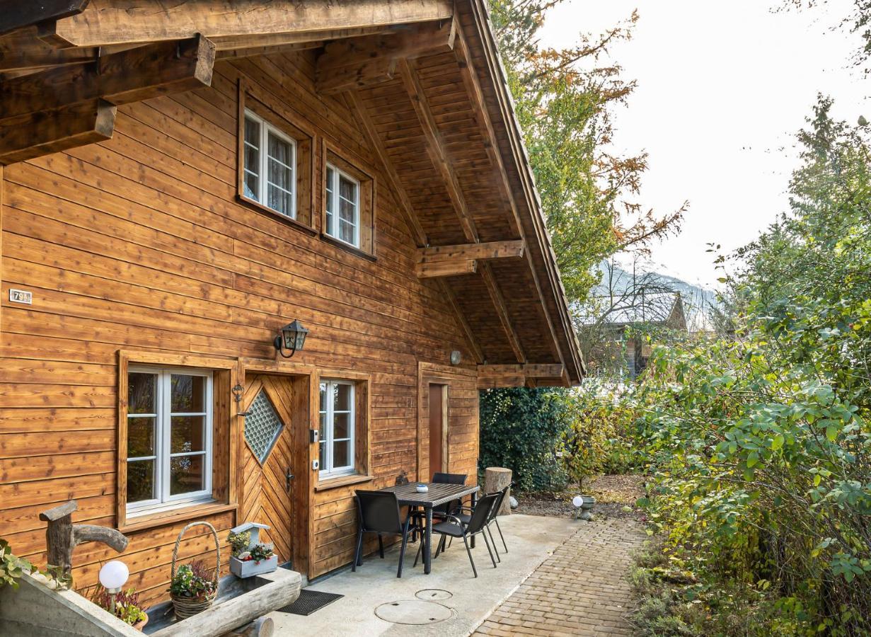 Chalet Waeschhuesli Near Interlaken, Grindelwald And Lauterbrunnen Gsteigwiler Exterior photo
